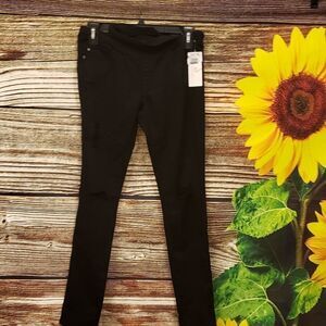 AG Women's  ⚫ Distressed jean leggings size 28 NWT